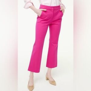J. Crew Factory Fuschia Pink Kelsey Cropped Pants 4
